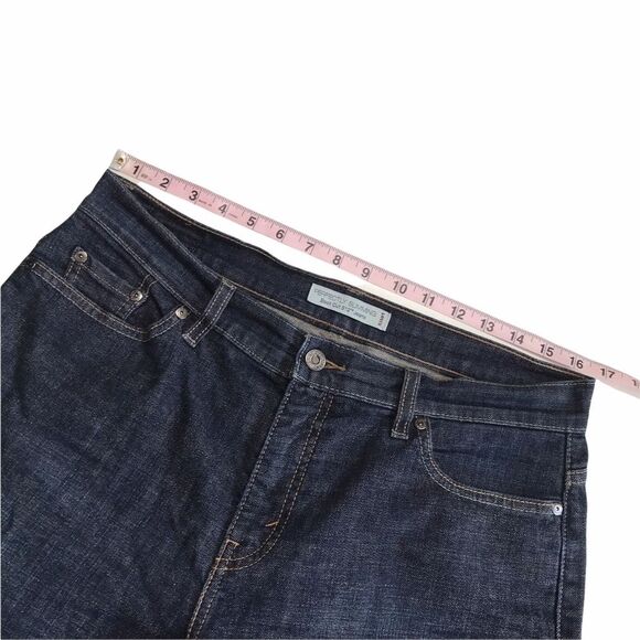 Levi’s Perfectly Slimming Boot Cut 512 Blue Jeans Flap Pockets 14P - Picture 8 of 14